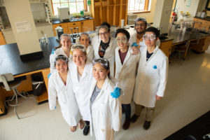 Rensselaer lab students